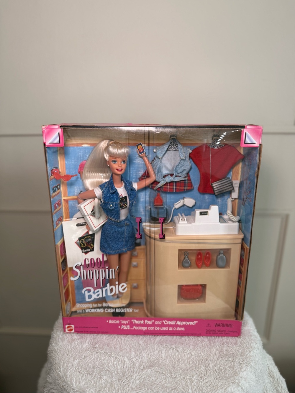 Vintage Cool Shoppin’ Barbie Doll Playset NIB